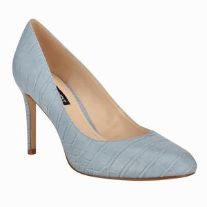 Nine West Dylan Round Toe Pumps Blauw/Grijs Nederland | JQW-936541